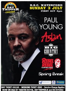 Aslan play the day tripper festival on July 03rd www.amamusicagency.ie