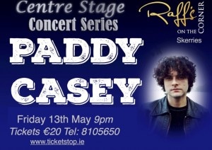 Paddy Casey Raffs On The Corner AMA Music Agency