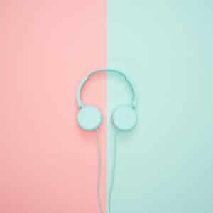 retro headphones