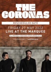 Coronas Live booking Agents AMA Music Agency Ltd