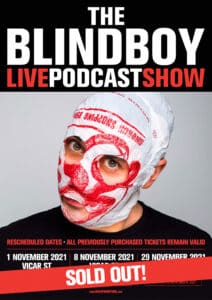 Blindboy 3 sold out vicar st shows AMA Music Agency