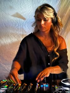 Dj Catza performing in IBIZA closing party 2024
