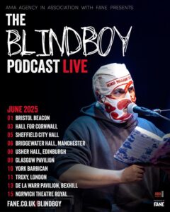 BLINDBOY 1080x1350 uk tour dates AMA Music Agency 2025