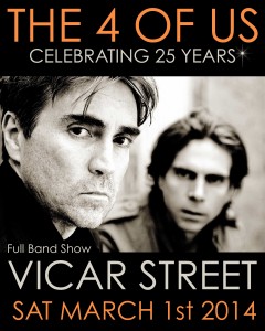 THE4OFUS Vicar Street ama music agency Artwork1